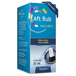AFT RUB ROSA RUBRA SPRAY 30ML LOJA