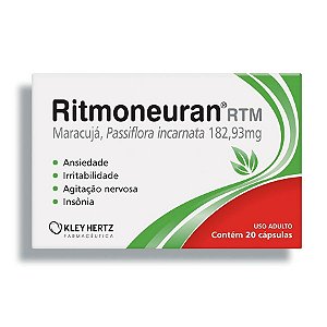 RITMONEURAN 182,93MG C/20 CÁPSULAS