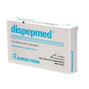 DISPEPMED CHINA (DIGESTÃO) C/30 COMPRIMIDOS ALMEIDA PRADO EXCLUSIVO