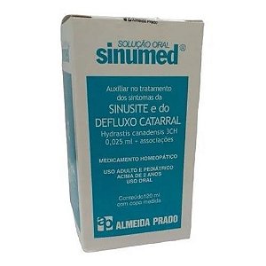 SINUMED SOLUÇÃO ORAL 120ML ALMEIDA PRADO EXCLUSIVO