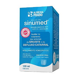 SINUMED SOLUÇÃO ORAL 120ML ALMEIDA PRADO SINUSITE E DEFLUXO CATARRAL