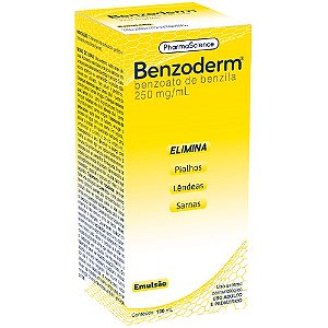 BENZODERM 250MG/ML EMULSÃO 100ML