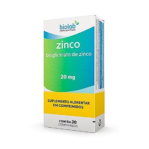 ZINCO 20MG C/30 COMPRIMIDOS