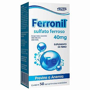 FERRONIL 40MG C/50 COMP.REVEST.