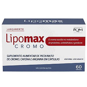 LIPOMAX CROMO C/60 CÁPSULAS