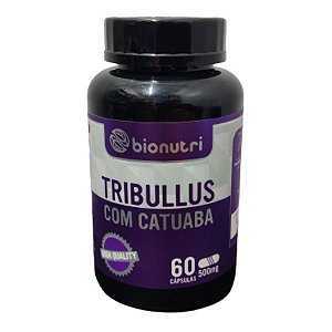 TRIBULLUS+CATUABA 500MG C/60 CÁPSULAS