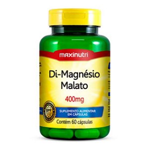 DI-MAGNÉSIO MALATO 400MG C/60 CÁPSULAS