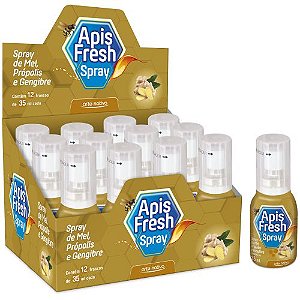 APIS FRESH SPRAY 35ML  - MEL / PRÓPOLIS / GENGIBRE LOJA