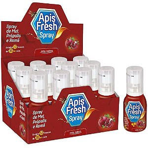 APIS FRESH SPRAY 35ML  - MEL / PRÓPOLIS / ROMÃ LOJA