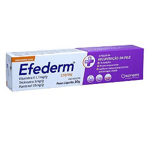EFEDERM CREME 30G. VIT.A+TRICLOSANO+PANTENOL