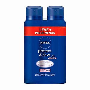 NIVEA ANTITRANSPIRANTE AEROSOL LEVE+PAGUE-  150ML - PROTECT & CARE