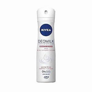 NIVEA DEOMILK ANTITRANSPIRANTE AEROSOL 150ML - SENSITIVE