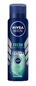 NIVEA MEN ANTITRANSPIRANTE AEROSOL 150ML - FRESH ACTIVE