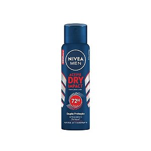 NIVEA MEN ANTITRANSPIRANTE AEROSOL 150ML - ACTIVE DRY IMPACT