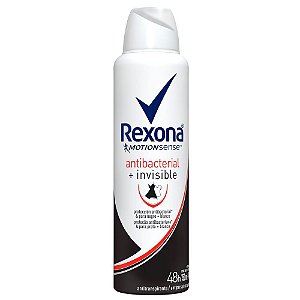 REXONA AEROSOL ANTITRANSPIRANTE 150ML - ANTIBACTERIAL+INVISIBLE