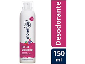 MONANGE AEROSOL ANTITRANSPIRANTE 150ML - FRUTAS VERMELHAS
