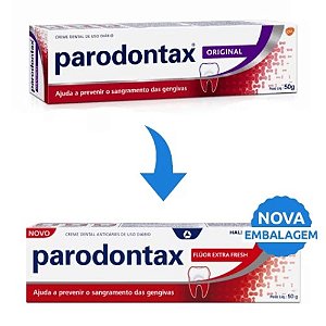 PARODONTAX CREME DENTAL 50G. ORIGINAL SANGRAMENTO DAS GENGIVAS