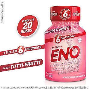 SAL DE FRUTA ENO 100G. - TUTTI-FRUTTI