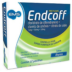 ENDCOFF C/12 PASTILHAS SB.MENTA