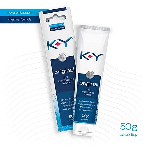 K-Y ORIGINAL GEL LUBRIFICANTE ÍNTIMO 50G.