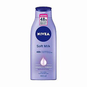 NIVEA LOÇÃO HIDRATANTE  400ML - SOFT MILK PELE SECA
