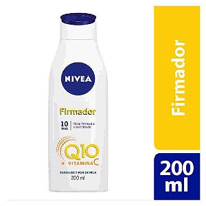 NIVEA HIDRATANTE FIRMADOR Q10 + VITAMINA C 200ML TODAS AS PELES