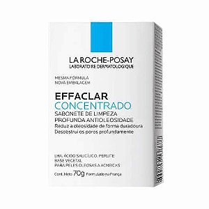 EFFACLAR CONCETRADO BARRA LIMPEZA PROFUNDA 70G.