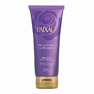 PAIXÃO HIDRATANTE ULTRACREMOSO FLOR DE LÓTUS C/BLUEBERRY 200ML
