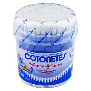 COTONETES HASTES FLEXÍVEIS POTE C/150 UNIDADES