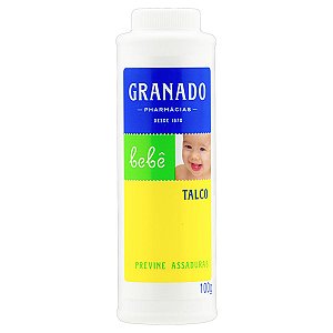 TALCO GRANADO BEBÊ 100G. PREVINE ASSADURAS