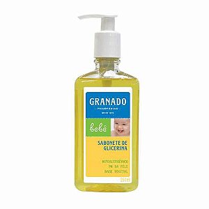 GRANADO BEBÊ SABONETE DE GLICERINA 250ML C/VÁLVULA