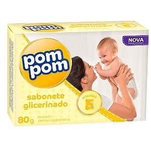 SABONETE BEBÊ POM-POM 80G. - GLICERINADO