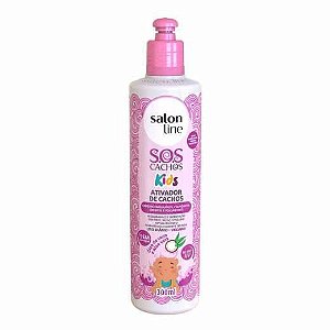 ATIVADOR CACHOS SALON LINE SOS CACHOS KIDS 300ML
