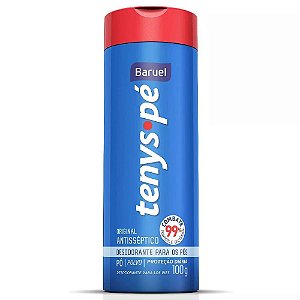 TALCO TÊNIS PÉ BARUEL 100G. - ORIGINAL