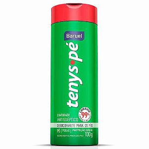 TALCO TÊNIS PÉ BARUEL 100G. - CANFORADO