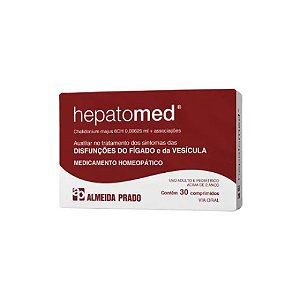 HEPATOMED CX.C/30 COMPRIMIDOS ALMEIDA PRADO EXCLUSIVO