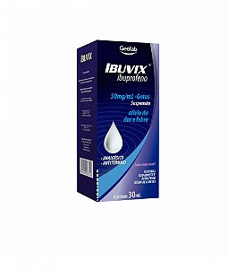 IBUPROFENO IBUVIX 50MG/ML SUSPENSÃO 30ML SB.TUTTI-FRUTTI
