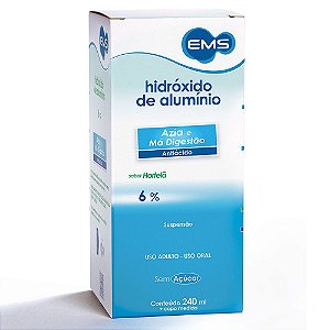 HIDRÓXIDO DE ALUMÍNIO 6% 240ML SB.HORTELÃ (EMS)