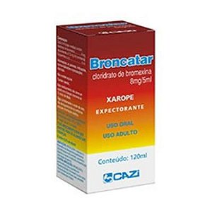 Cloridrato de Bromexina 4mg - Xarope Expectorante Pediátrico