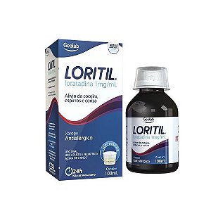 LORATADINA LORITIL 1MG/ML XAROPE 100ML