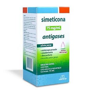 SIMETICONA 75MG/ML GOTAS 15ML SB.MORANGO (MULTILAB)