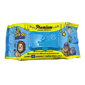 TOALHA UMEDECIDA TURMA DO SONINHO PREMIUM C/100 UNIDADES
