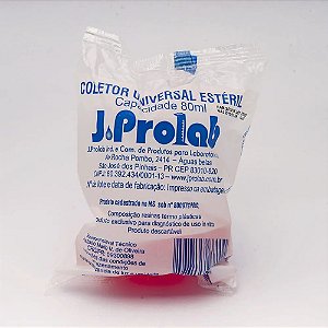 COLETOR UNIVERSAL ESTÉRIL 50ML J.PROLAB