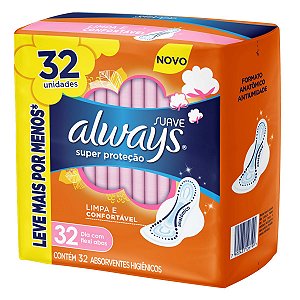 ALWAYS SUPER PROT. C.S.C.A C/32 ABSORVENTES