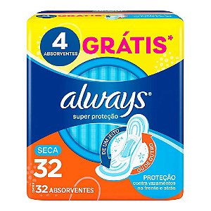 ALWAYS SUPER PROT. C.SECA.C.A C/32 ABSORVENTES