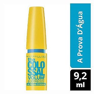 THE COLOSSAL VOLUME EXPRESS MÁSCARA CILÍOS MAYBELLINE 9,2ML A PROVA D´AGUA
