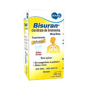 BISOLVAN BROMEXINA EXPECTORANTE TOSSE - Drogaria do Farmacêutico