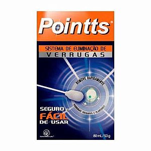 POINTTS SISTEMA ELIMINAÇÃO VERRUGAS 80ML
