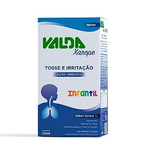 XAROPE VALDA INFANTIL 100ML SB.CEREJA