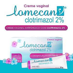 LOMECAN 2% CREME VAGINAL C/3 APLICADORES 20G.